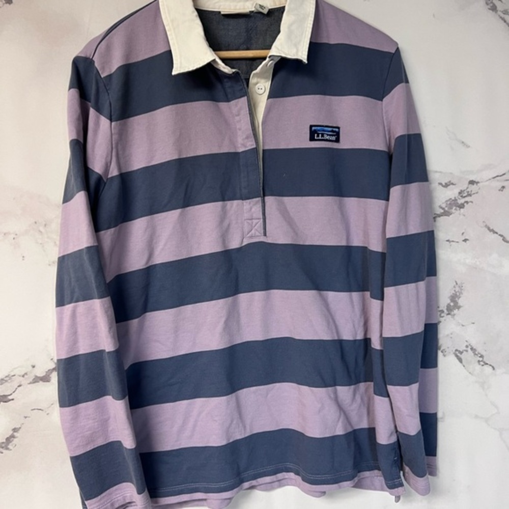 LL Bean Rugby Polo XL